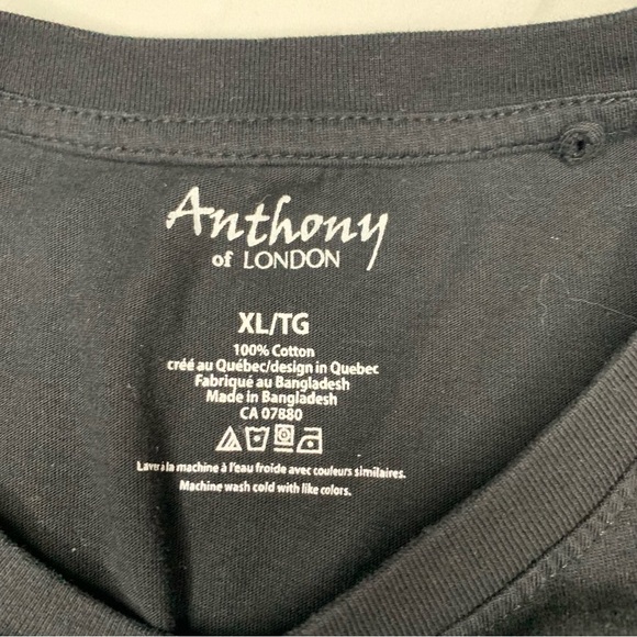 Anthony Of London SUNSET BOULEVARD Black T Shirt Women’s Size XL Classic Travel - Picture 4 of 7